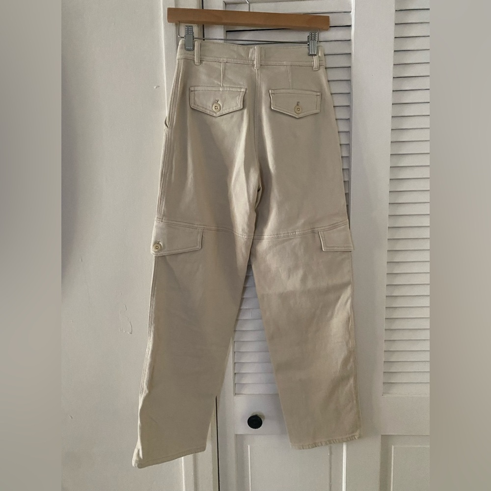 Wilfred Free Cream Cargo Pants Aritzia 00 Gem